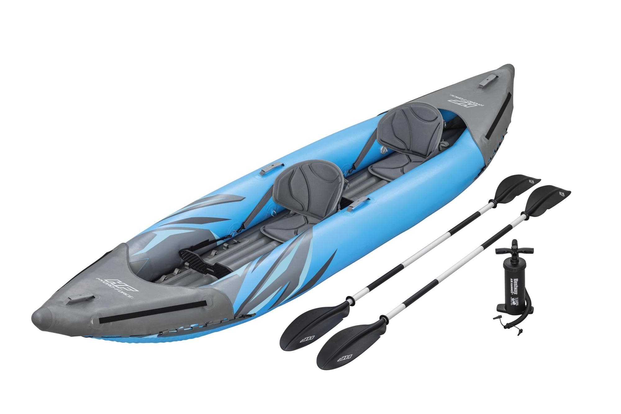 Kayak gonfiabile Surge Elite, 2 posti da 386x96x40 cm