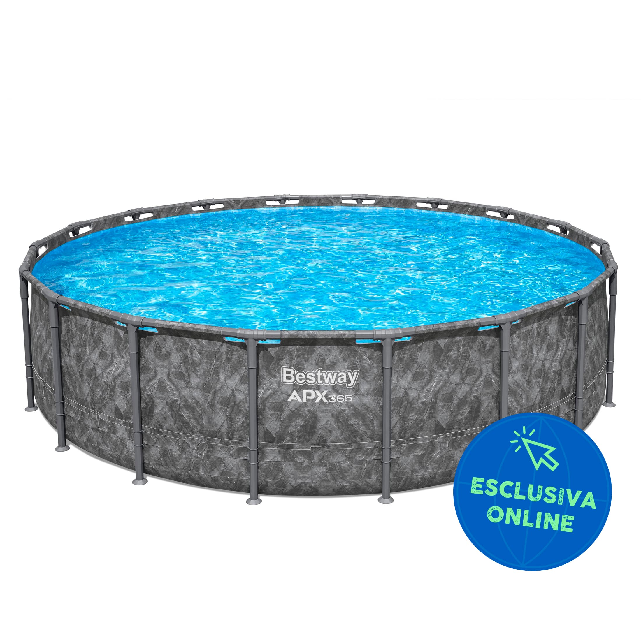 Piscina solo struttura e liner APX 365 da 549x132 cm