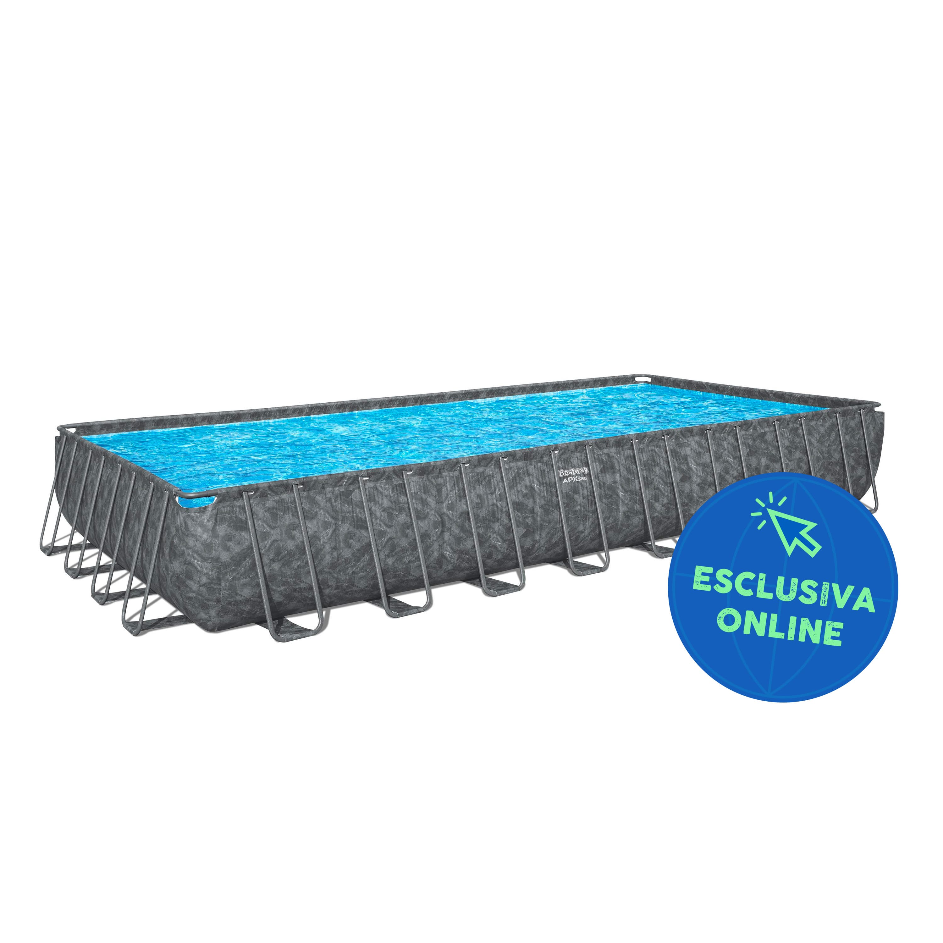 Piscina solo struttura e liner APX 365 da 956x488x132 cm
